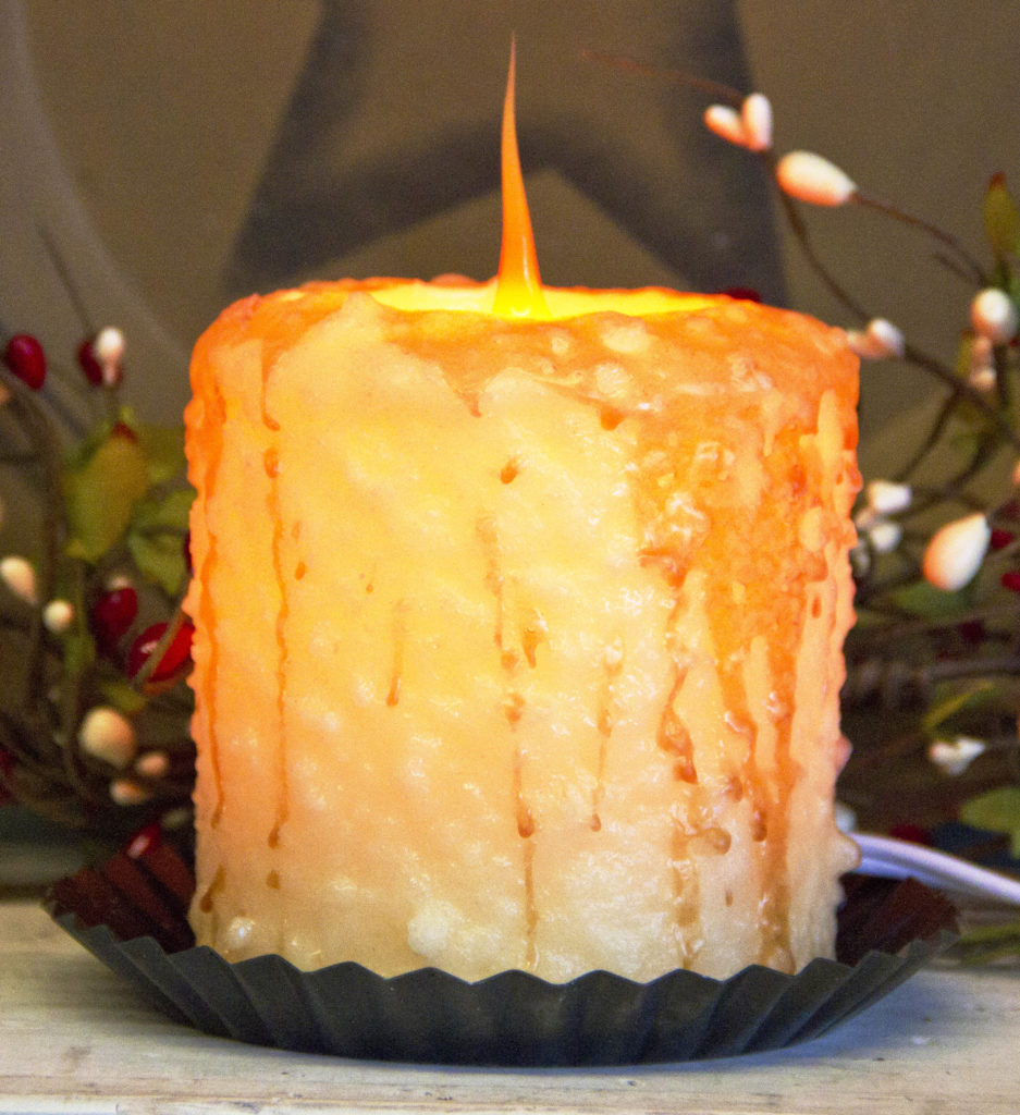 Carmel Corn Electric Candle