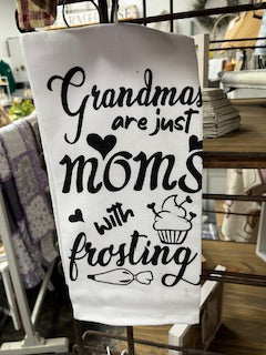 Grandma's are Frosting Hand Towel