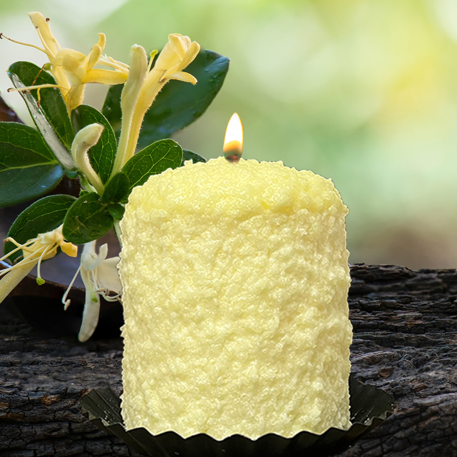 Honeysuckle Hearth Candle