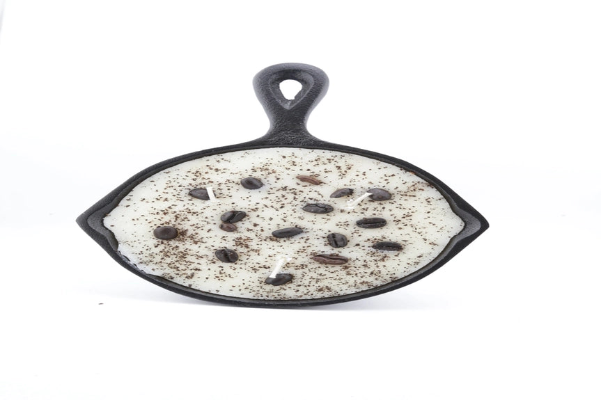 Hazelnut Latte Skillet Candle